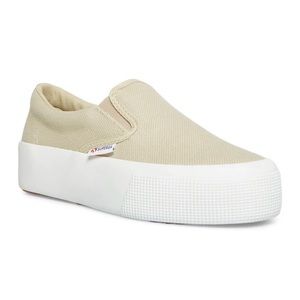 Superga Slip-ons 2306-COTW BROWN-TAN